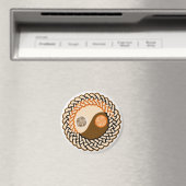 Celtic Yin Yang Magnet (In Situ (Geschirrspüler))