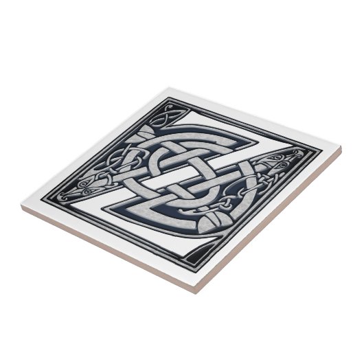 Celtic Z Monogram Fliese (Seite)