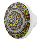 Celticknoten digitalisiertes Bild des Stahls, des Keramikknauf (Rechts)