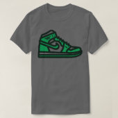Celtics Basketball Sneakers T-Shirt (Design vorne)