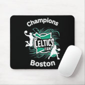 Celtics Basketball Tri-Blend Mousepad (Mit Mouse)