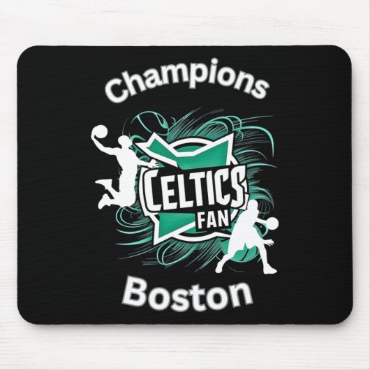 Celtics Basketball Tri-Blend Mousepad (Vorne)