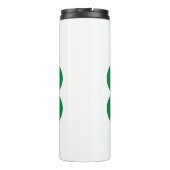 Celtics - Pierce 34 Remüde Number Clover (grün) Thermosbecher (Rückseite)