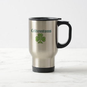 Celticustoms Trommel-Tasse Reisebecher