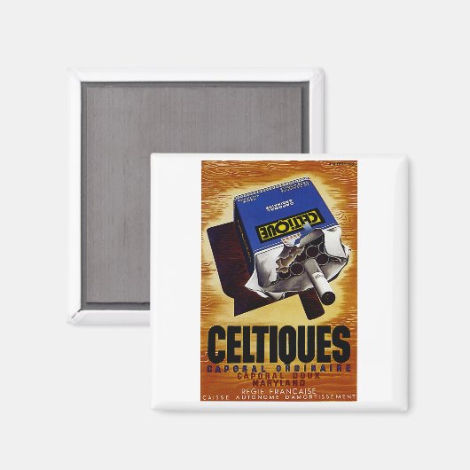 Celtiques Cigarettes Magnet (Vorderseite/Rückseite)