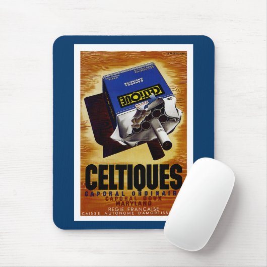 Celtiques Cigarettes Mousepad (Mit Mouse)
