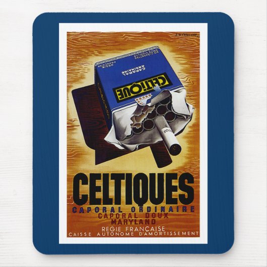 Celtiques Cigarettes Mousepad (Vorne)