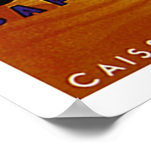 Celtiques Cigarettes Poster (Ecke)