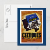 Celtiques Zigaretten Postkarte (Vorne/Hinten)