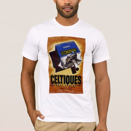 Celtiques Zigaretten T-Shirt (Vorderseite)