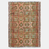 Celtische Symbole Knüpfarbeit Decke (Vorderseite Vertikal)