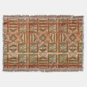 Celtische Symbole Knüpfarbeit Decke (Vorderseite)