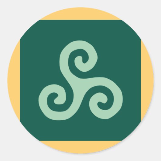 Celtismus 1 runder aufkleber (Vorderseite)