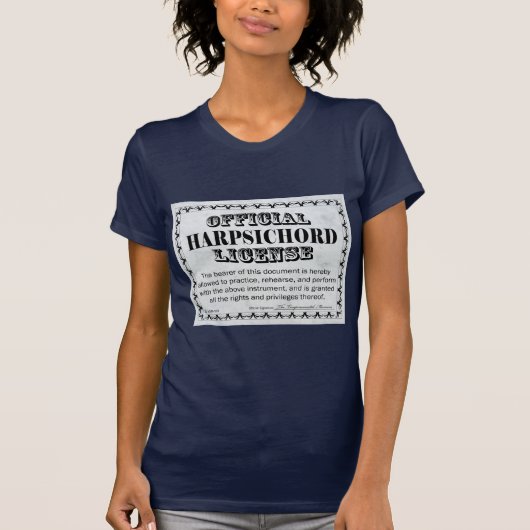 Cemballizenz T-Shirt (Vorderseite)