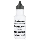 Cembalo, das wichtigste Instrument Edelstahlflasche (Rechts)