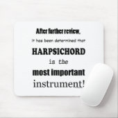 Cembalo, das wichtigste Instrument Mousepad (Mit Mouse)