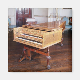 Cembalo, durch Jakob Kirckman, Englisch, 1766 Magnet