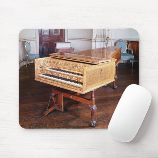 Cembalo, durch Jakob Kirckman, Englisch, 1766 Mousepad (Mit Mouse)