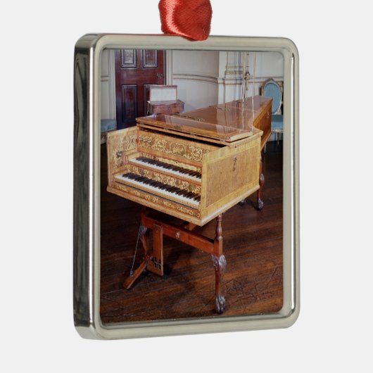 Cembalo, durch Jakob Kirckman, Englisch, 1766 Ornament Aus Metall (Rechts)