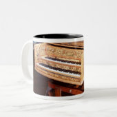 Cembalo, durch Jakob Kirckman, Englisch, 1766 Zweifarbige Tasse (Vorderseite Links)