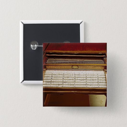 Cembalo, durch Johann Jakob Konnicke, 1796 Button (Vorne & Hinten)