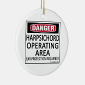 Cembalo Keramik Ornament (Rechts)