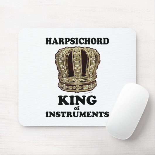 Cembalo King of Instruments Mousepad (Mit Mouse)