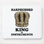 Cembalo King of Instruments Mousepad (Vorne)