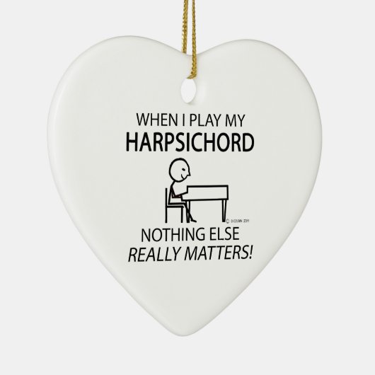 Cembalo Nichts Wichtiges Keramik Ornament (Rechts)