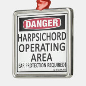 Cembalo Ornament Aus Metall (Links)