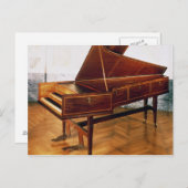 Cembalo von Franz Joseph Haydn Postkarte (Vorne/Hinten)