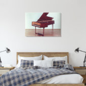 Cembalo von Ludwig van Beethoven Leinwanddruck (Insitu (Schlafzimmer))