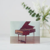 Cembalo von Ludwig van Beethoven Postkarte (Stehend Vorderseite)