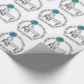 Cembalo - Weltaufstände rund Geschenkpapier (Ecke)