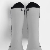 Cement Graue Bezeichnung Athletic Socken (Oben)