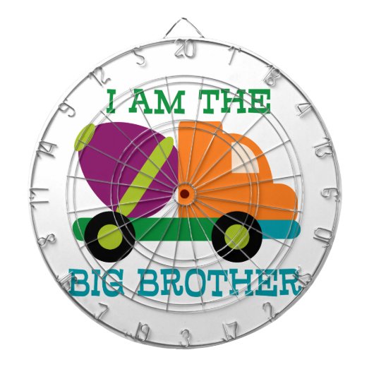 Cement Mixer Big Brother Dartscheibe (vorne)