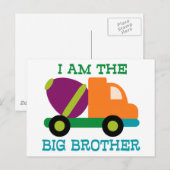 Cement Mixer Big Brother Postkarte (Vorne/Hinten)