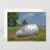 Cement Mixer Space Kapsel bei Winganon OK Postkarte (Vorne/Hinten)