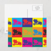 Cement Pop Art Postkarte (Vorne/Hinten)