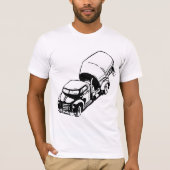Cement Truck Mens T - Shirt (Vorderseite)