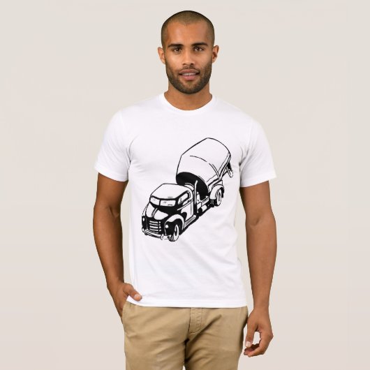 Cement Truck Mens T - Shirt (Vorne ganz)