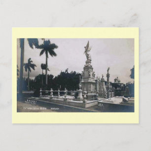 Cementerio Colon, Habana, Kuba Vintag Postkarte