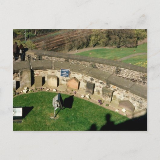 Cemetary for Soldier Dogs - Schottland Postkarte (Vorderseite)