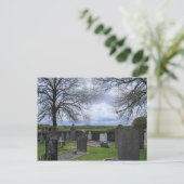 Cemetary Postkarte (Stehend Vorderseite)