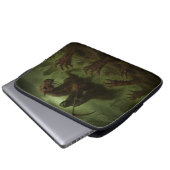 Cemetery Grim Laptop Sleeve (Vorne Knopf)