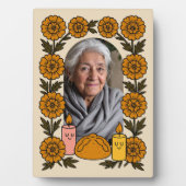 Cempasúchil Ofrenda Altar Día de Muertos Fotoplatte (Vorderseite)