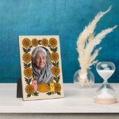 Cempasúchil Ofrenda Altar Día de Muertos Fotoplatte (Seite)