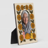 Cempasúchil Ofrenda Altar Día de Muertos Fotoplatte (Seite)