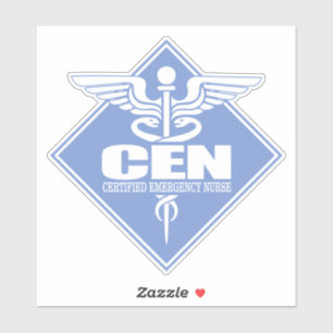 CEN (Certified Emergency Nurse) Diamant Aufkleber