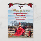 Cena de Mascarada de Quinceñera en el Rancho Menükarte (Vorderseite)